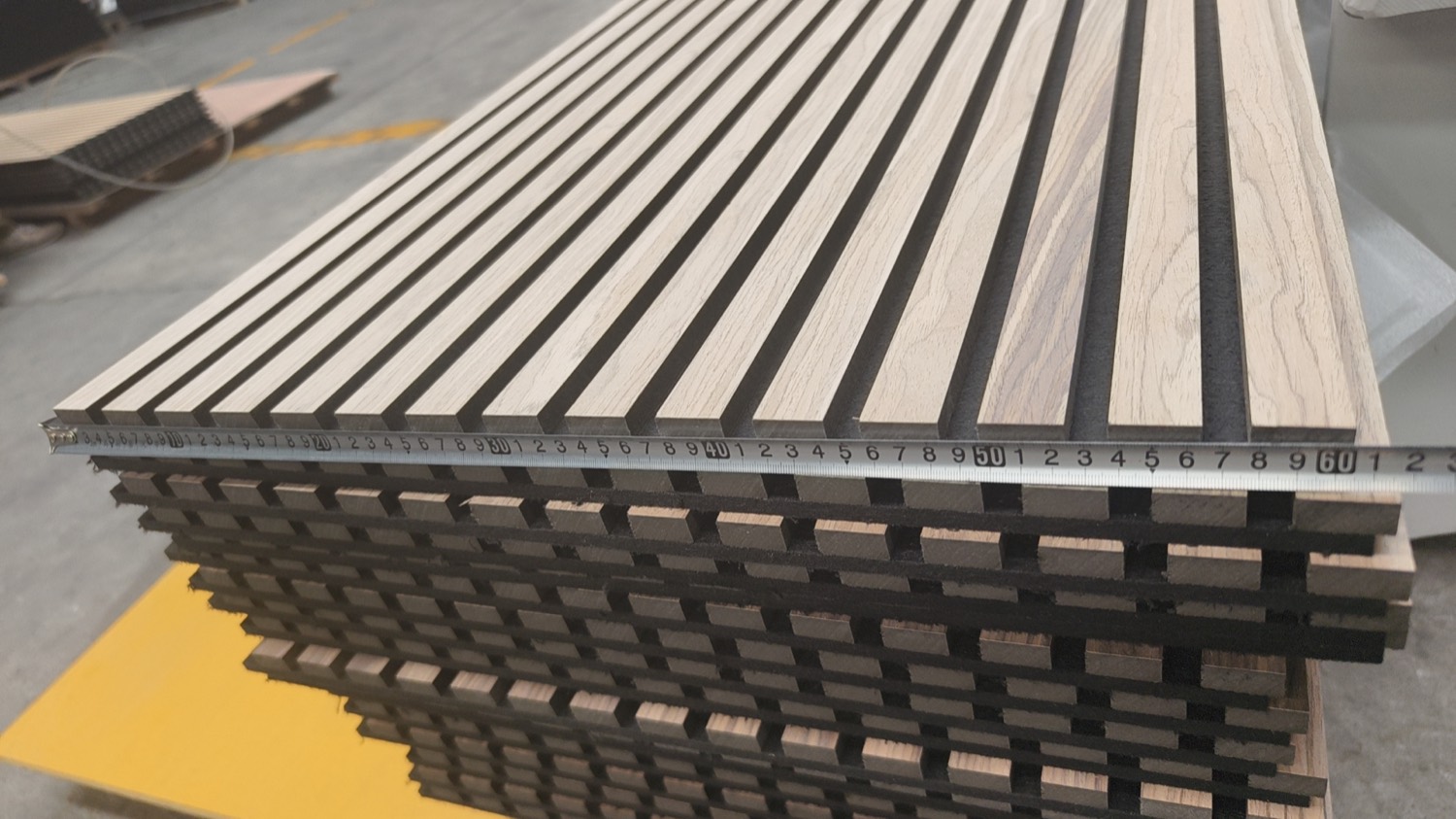 Dimensional inspection of finished panels against drawing tolerance