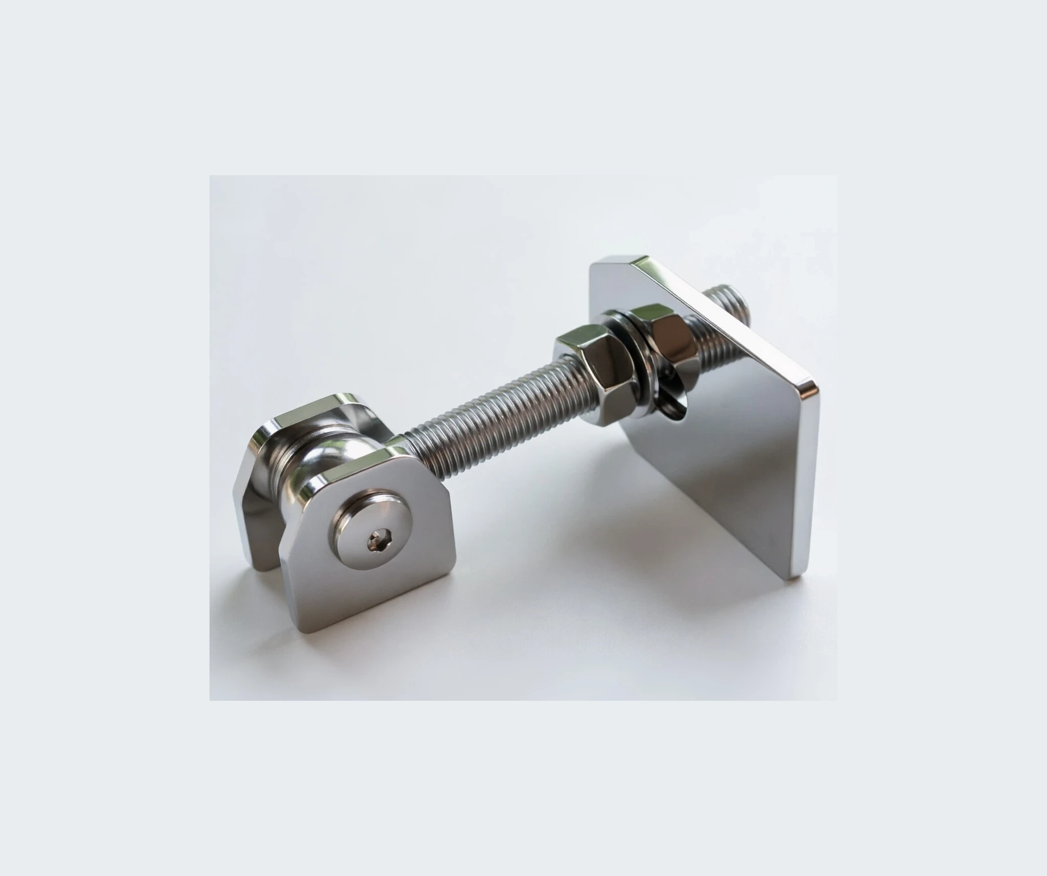 Heavy Duty Stainless Steel Adjustable Gate Hinge (2-Way Adjustment, Weld-On Type)