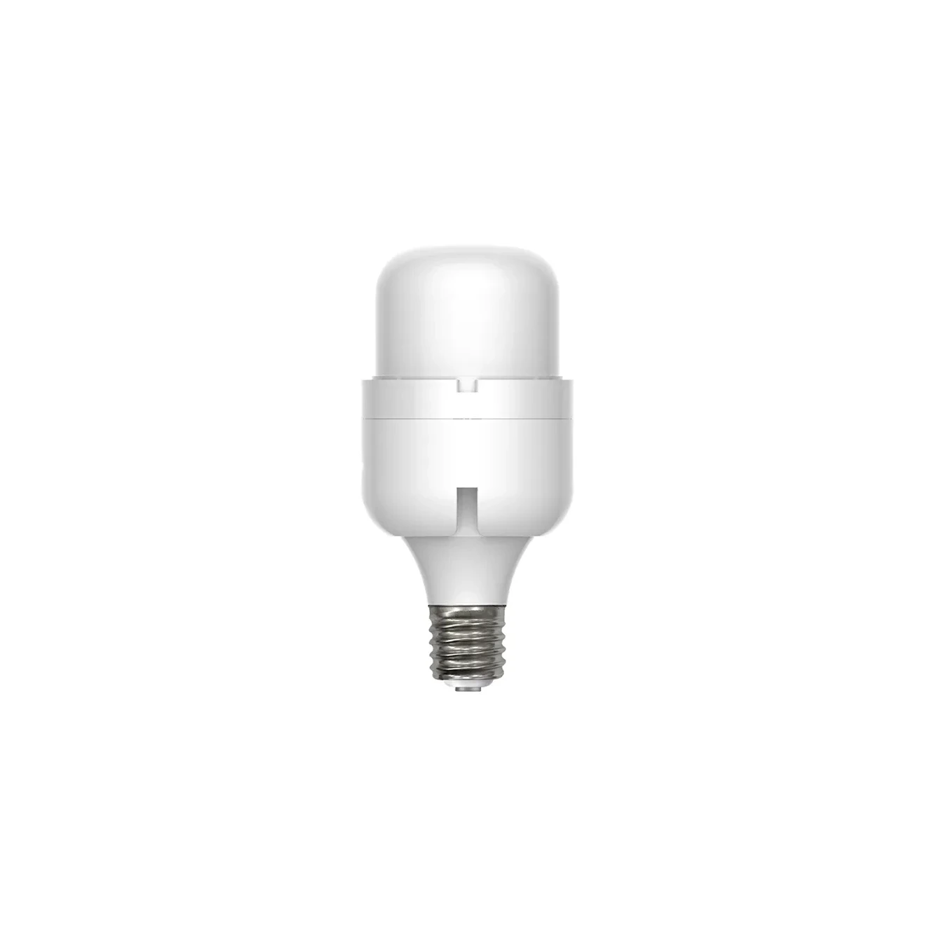 High-Power Pillar-Shaped LED Bulb, Integrated Cooling Fan