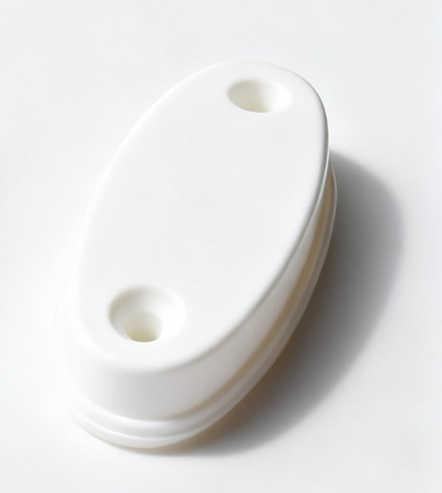 Plastic Magnetic Door Stopper/Holder – Pair - White