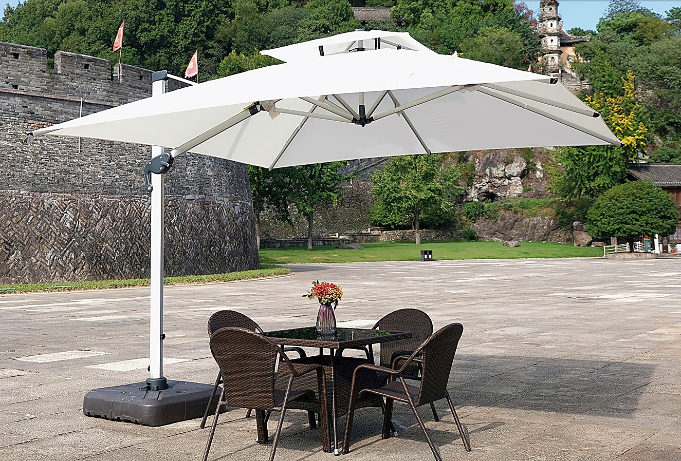 Oxidized Large Roman Umbrella