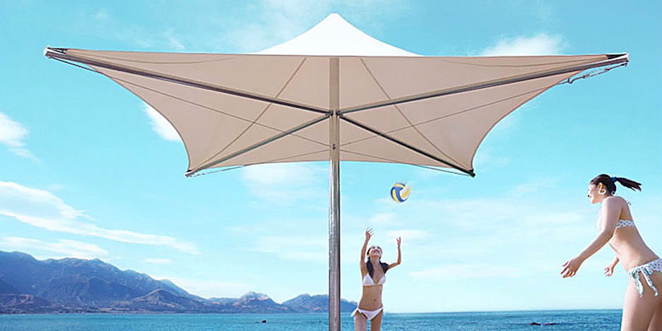 Stainless Steel Membrane Structure Umbrella